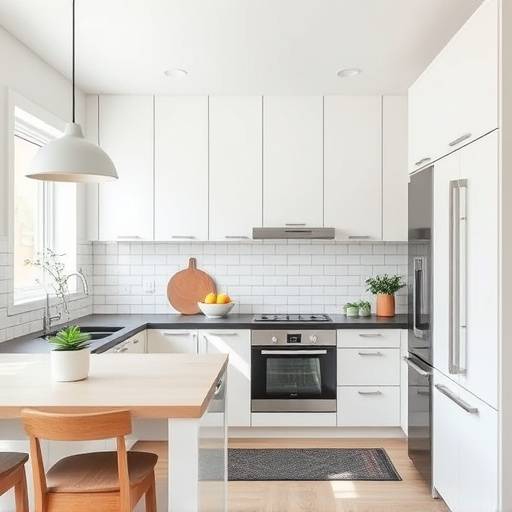 Kuchnia w stylu skandynawskim po metamorfozie